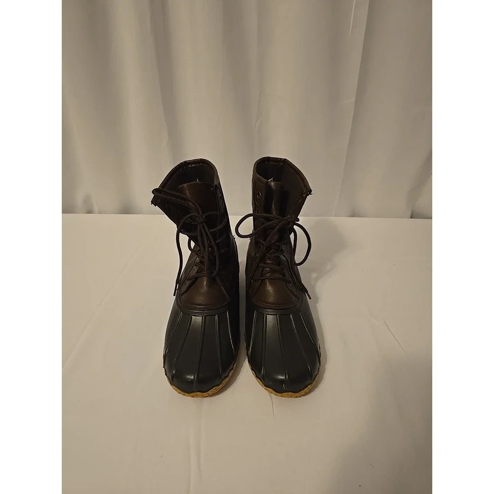 Weatherproof Vintage Men's Adam Brown Duck Boots Shoes Size 8 M